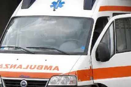 Un'ambulanza