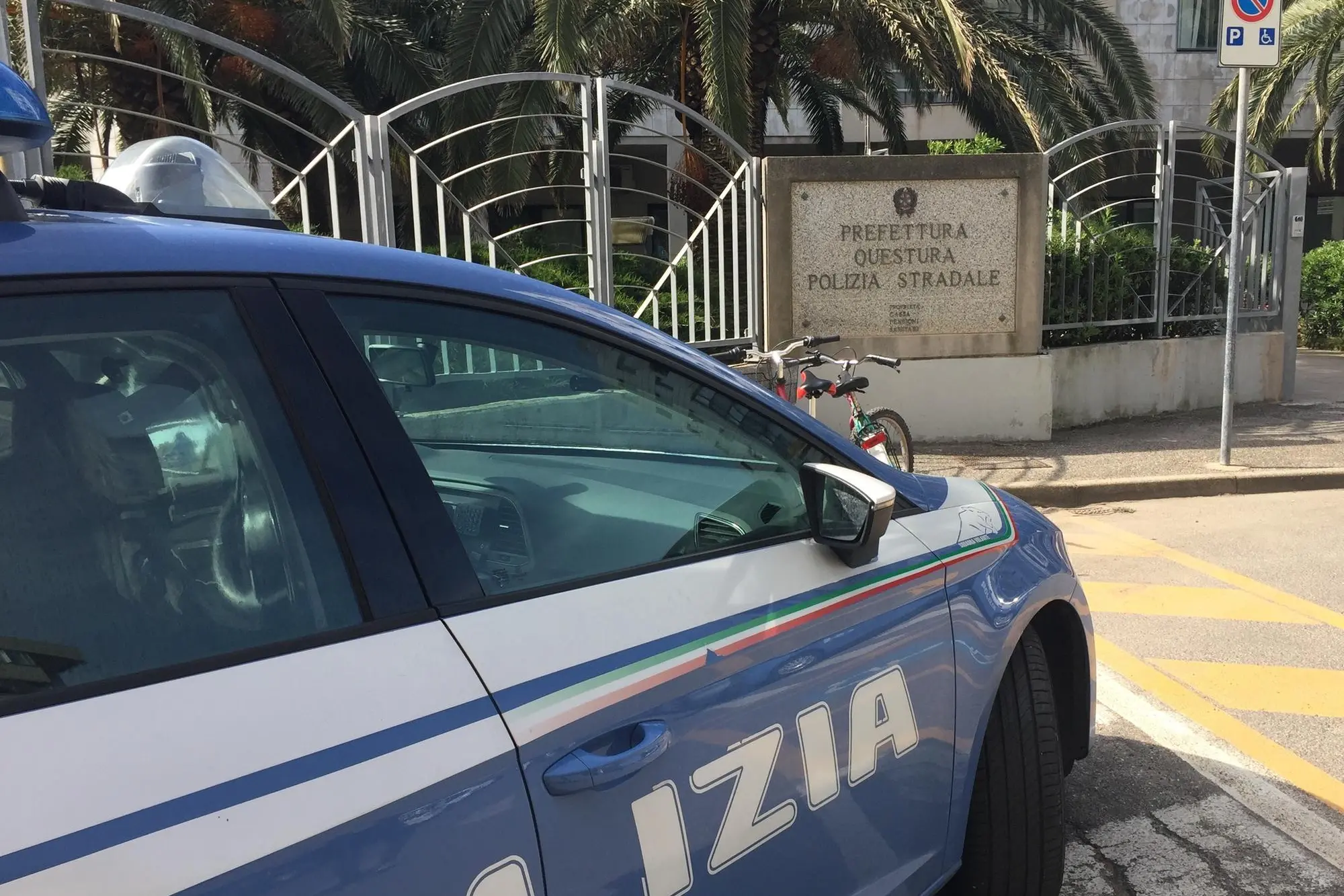 La Questura di a Oristano (archivio L'Unione Sarda)