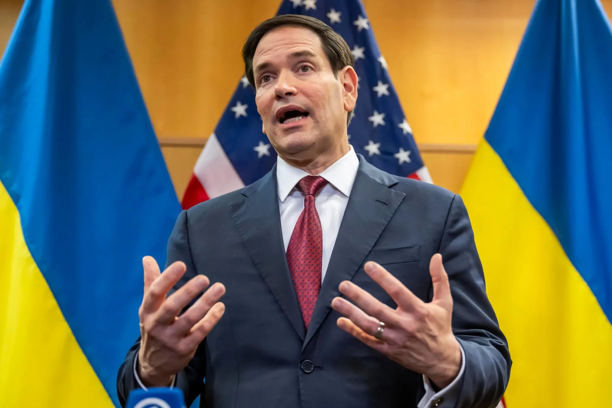 Marco Rubio, segretario di stato americano (foto Ansa/Epa)