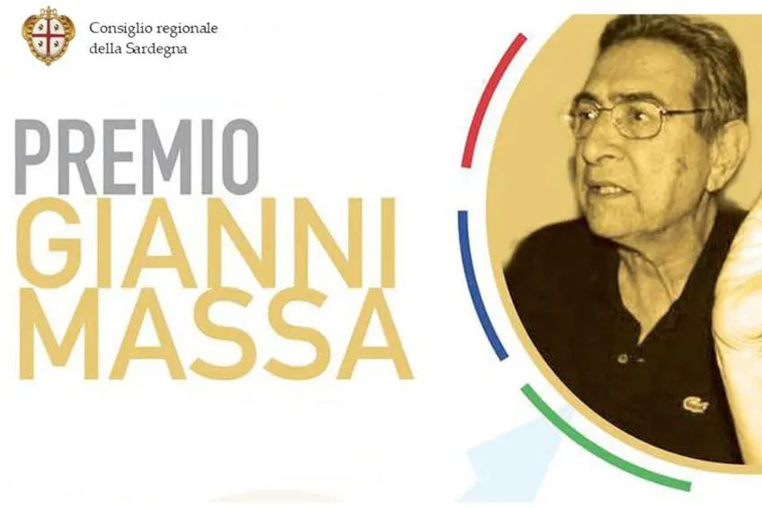 La locandina del Premio "Gianni Massa" (L'Unione Sarda)