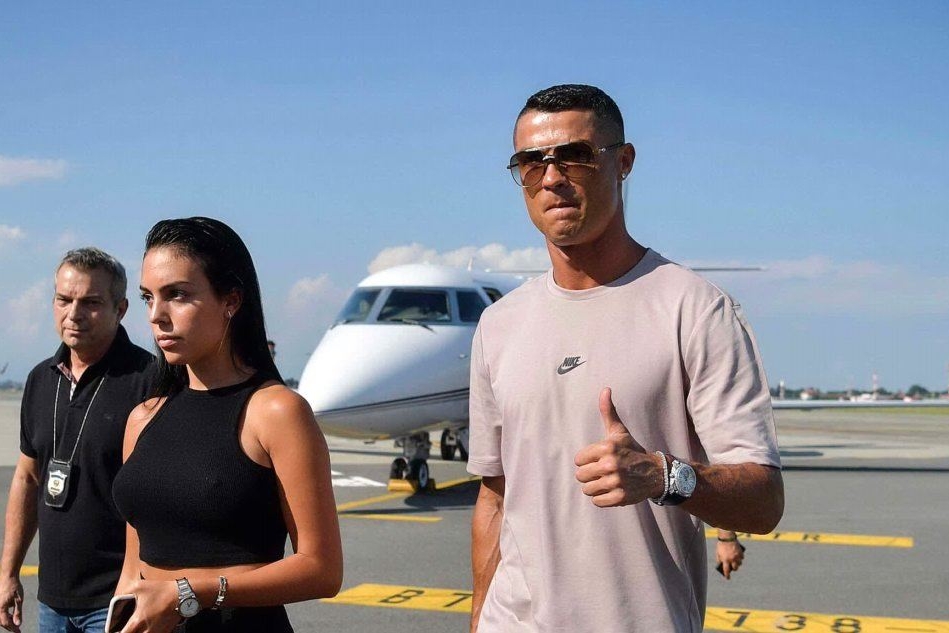 Ronaldo e Georgina a Caselle