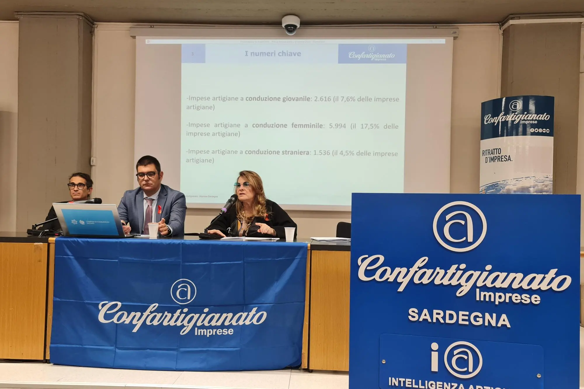L'assemblea della Confartigianato Sardegna (foto concessa)