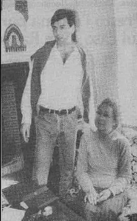 Di Liberto con la mamma Marisa