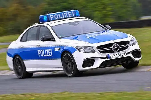 La polizia tedesca (Ansa)
