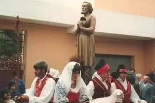La processione negli anni Ottanta (Foto Associazione Masise)