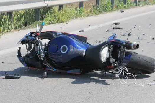 Incidente in moto (foto simbolo)