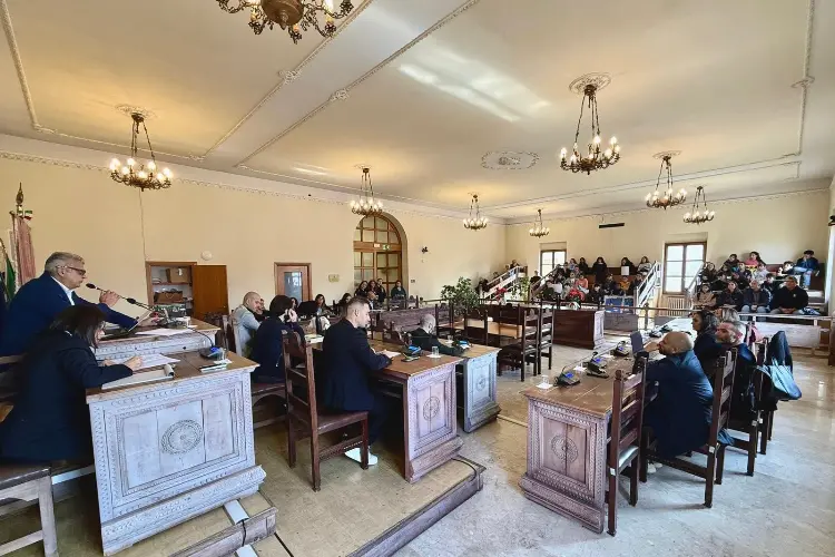 La presentazione del progetto ambientale al consiglio comunale di Sorso (foto concessa)