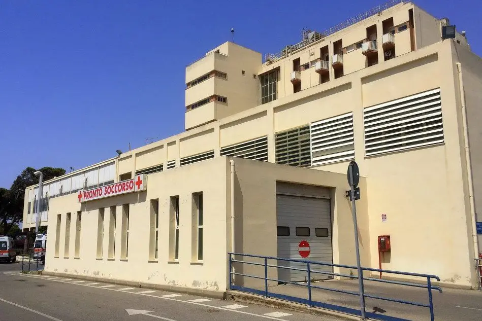 Il pronto soccorso dell'ospedale Marino (Archivio L'Unione Sarda)