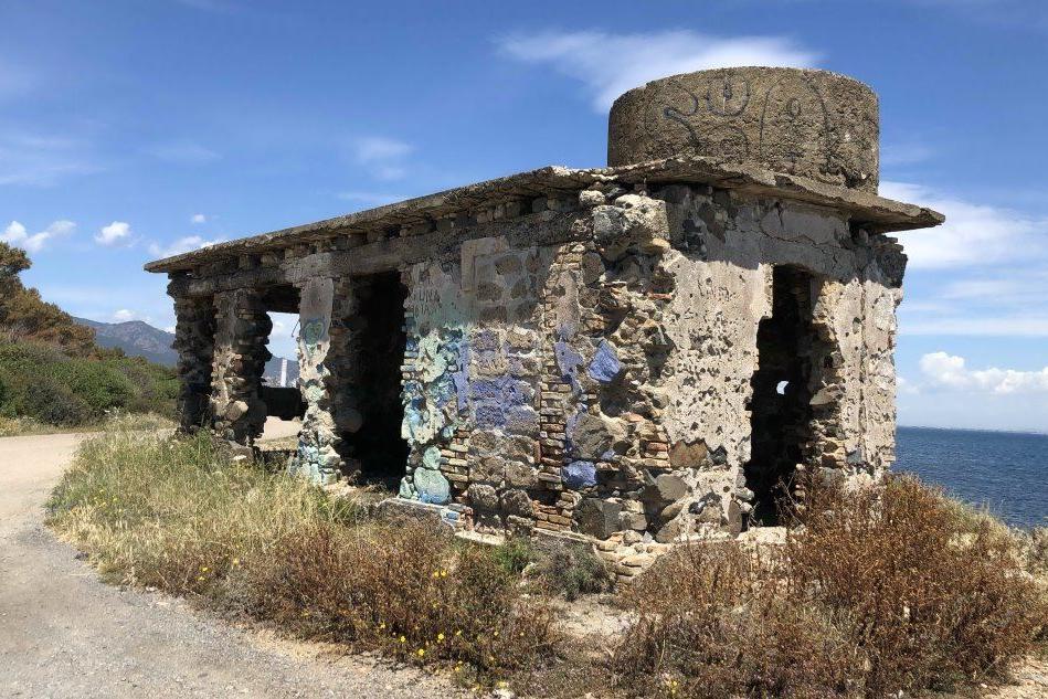 Il fortino di Sa Batteria (foto L'Unione Sarda - Murgana)