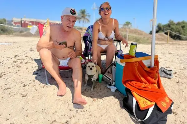 L'area cani a Maddalena Spiaggia