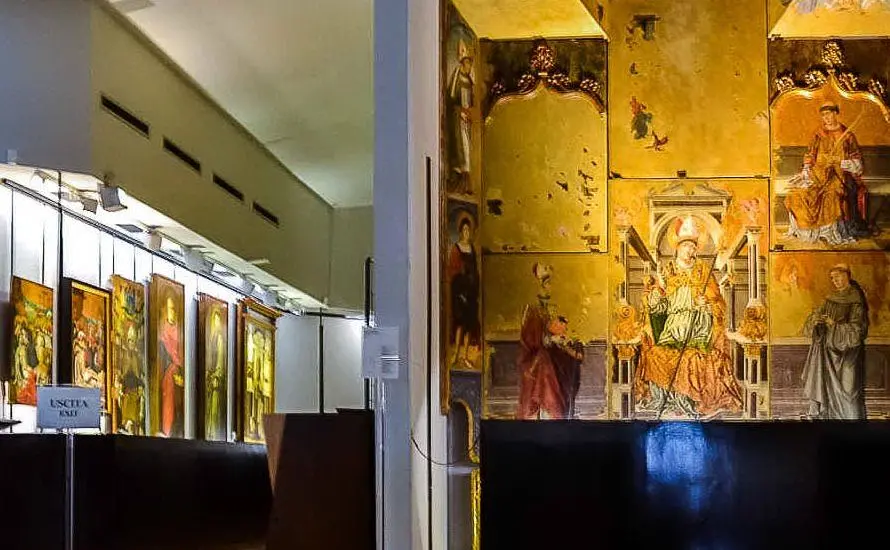 Pinacoteca di Cagliari, sala dei Retabli (foto ufficio stampa)