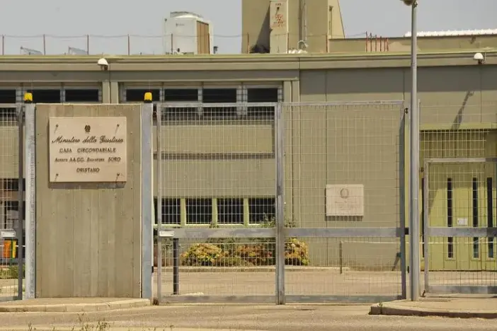 Il carcere di Oristano (L'Unione Sarda)
