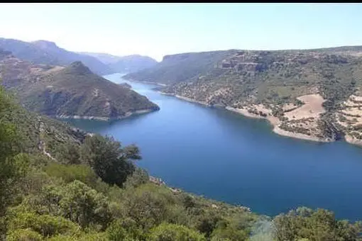 Un tratto del Flumendosa