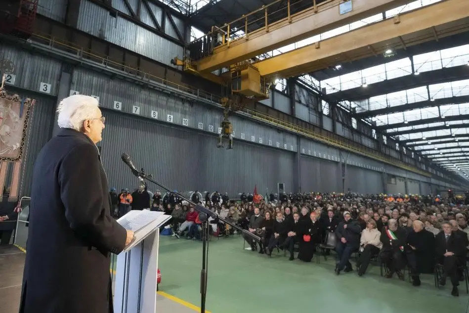Il presidente della Repubblica a Genova per la cerimonia di commemorazione di Guido Rossa