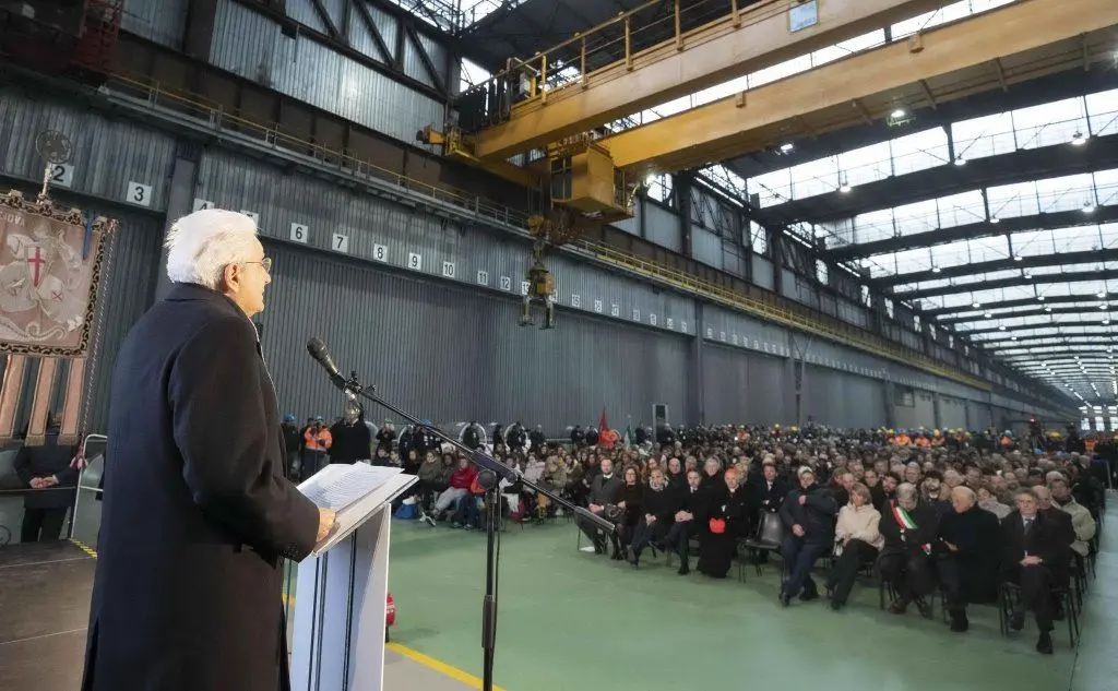 Il presidente della Repubblica a Genova per la cerimonia di commemorazione di Guido Rossa
