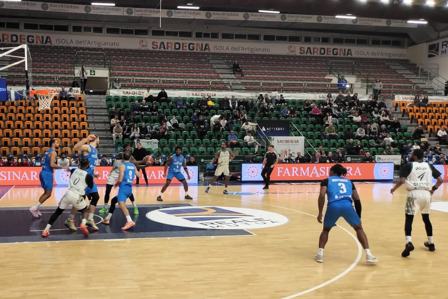 La Dinamo cerca il colpaccio a Udine (foto G. Marras)