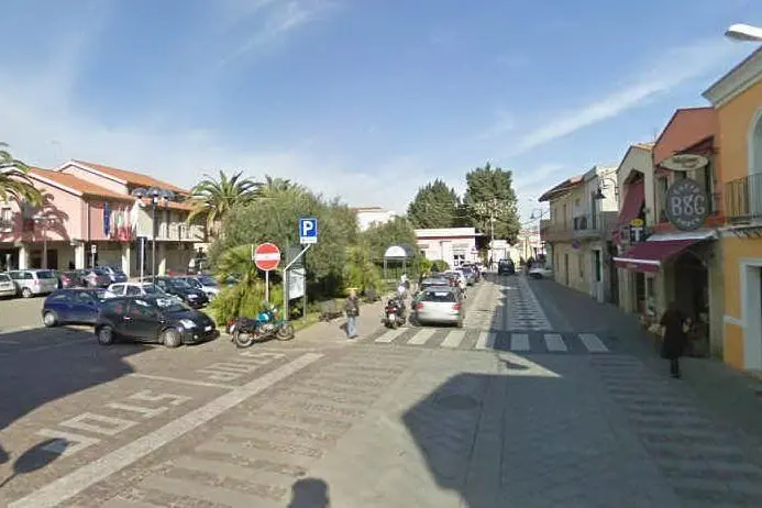 Il centro di Pula