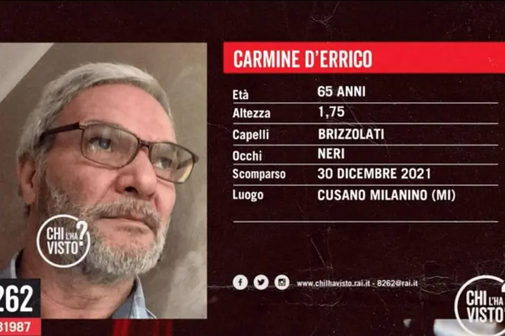 (Frame da Chi l'ha visto)