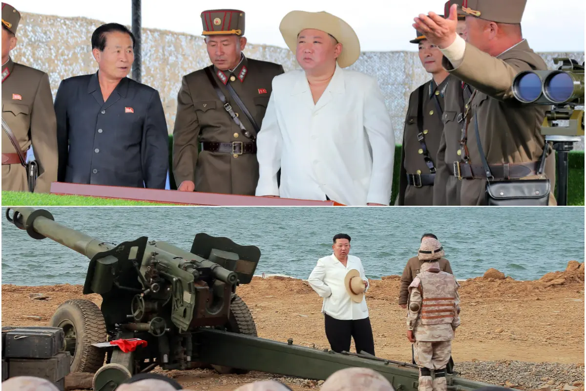 Le immagini diffuse dai media coreani (Ansa)