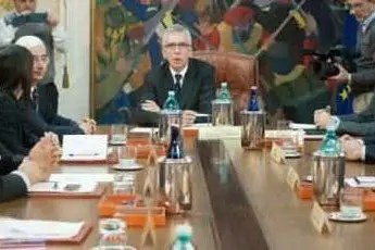 Francesco Pigliaru in un recente vertice