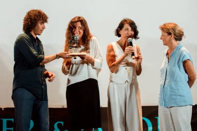 Laura Muccino e Celeste Dalla Porta all'Asinara