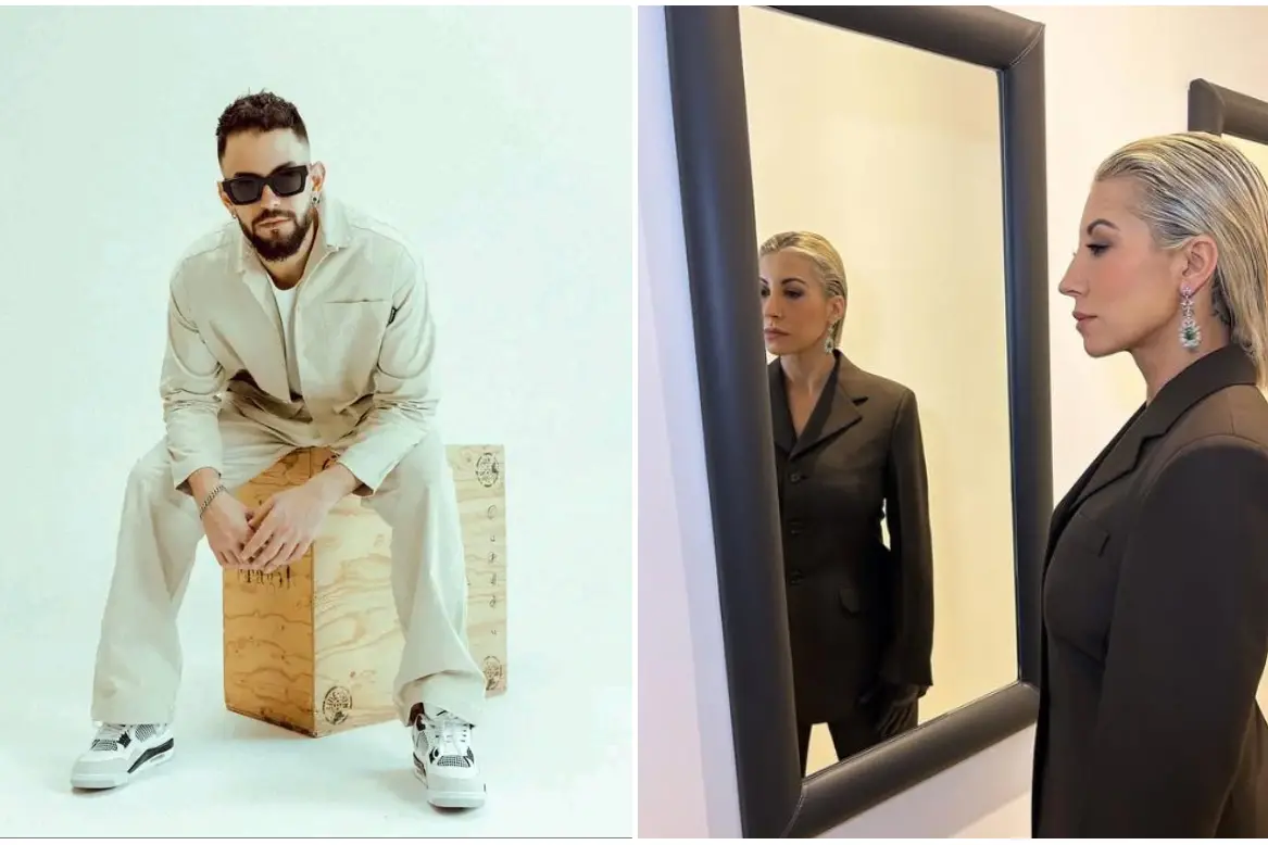 Luca Faraone e Malika Ayane (foto Instagram)