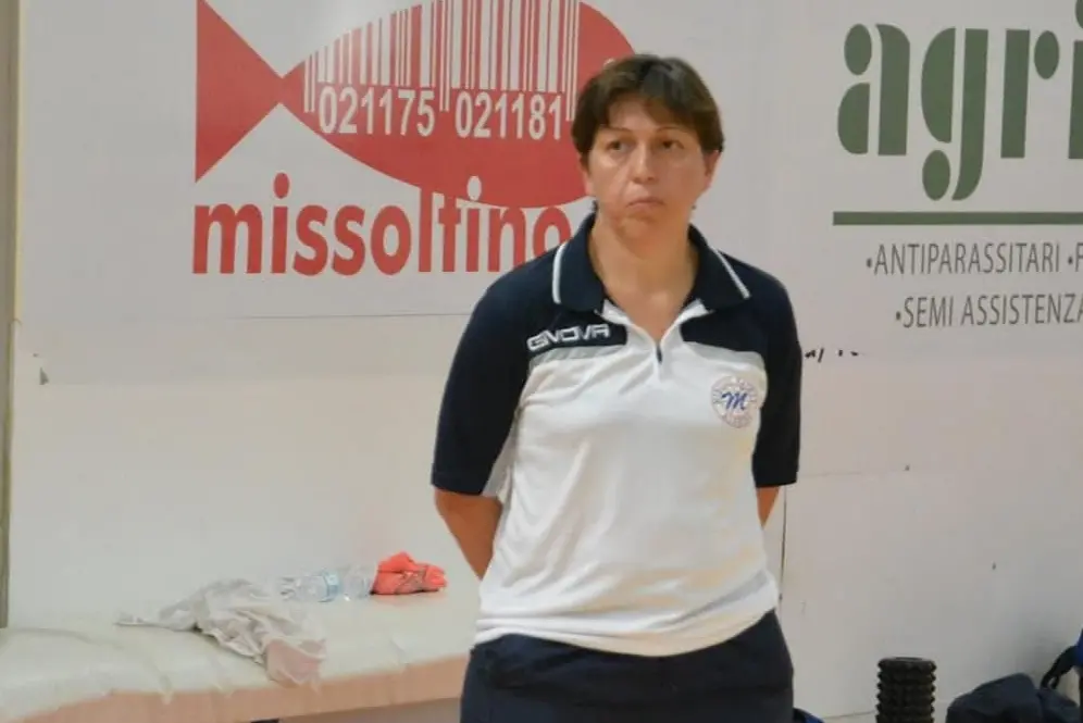 Manuela Monticelli, coach della Mercede Alghero (foto concessa)