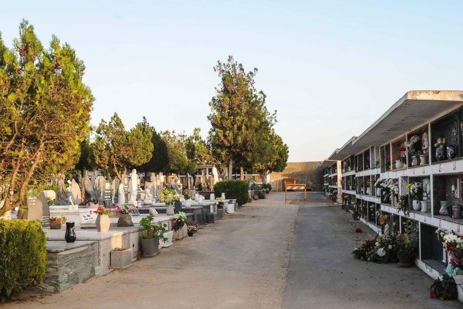 Il cimitero di Samassi (archivio L'Unione Sarda - Cucca)