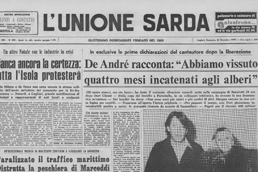 #AccaddeOggi: 21 dicembre 1979, De André libero