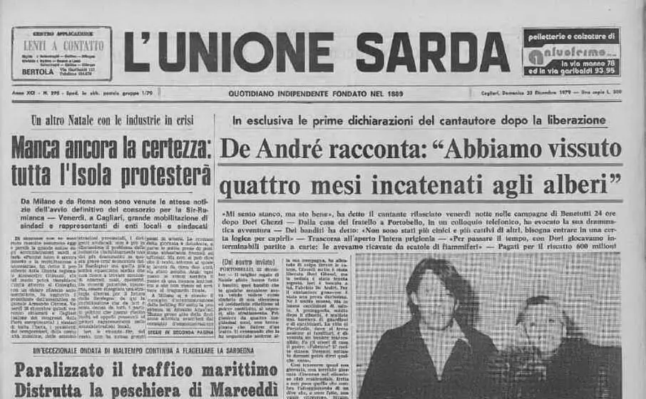 #AccaddeOggi: 21 dicembre 1979, De André libero