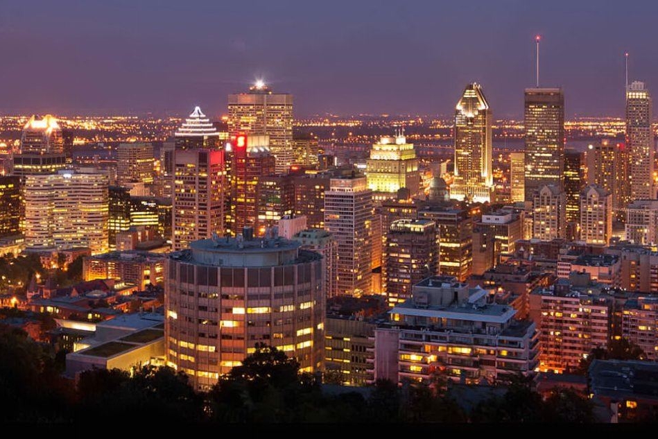 Veduta notturna di Montreal (fonte Wikipedia)
