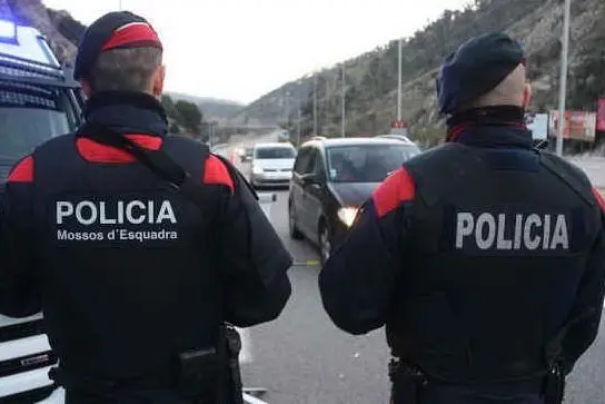 La polizia catalana