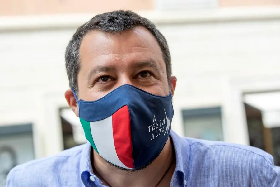 Matteo Salvini (Ansa - Percossi)