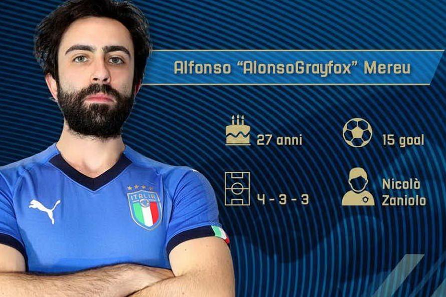 Videogioco del calcio, un premio al campione d'Europa: è il sardo Alfonso Mereu