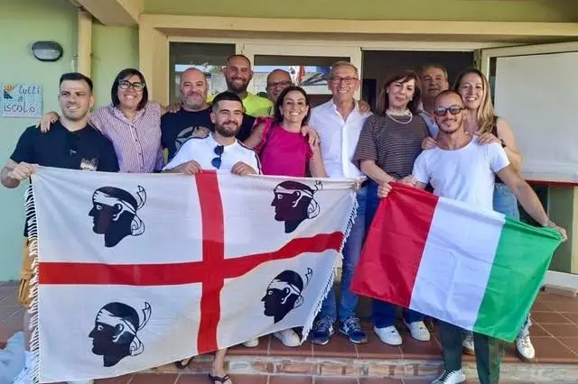 Gli eletti della lista di Addari (foto concessa)
