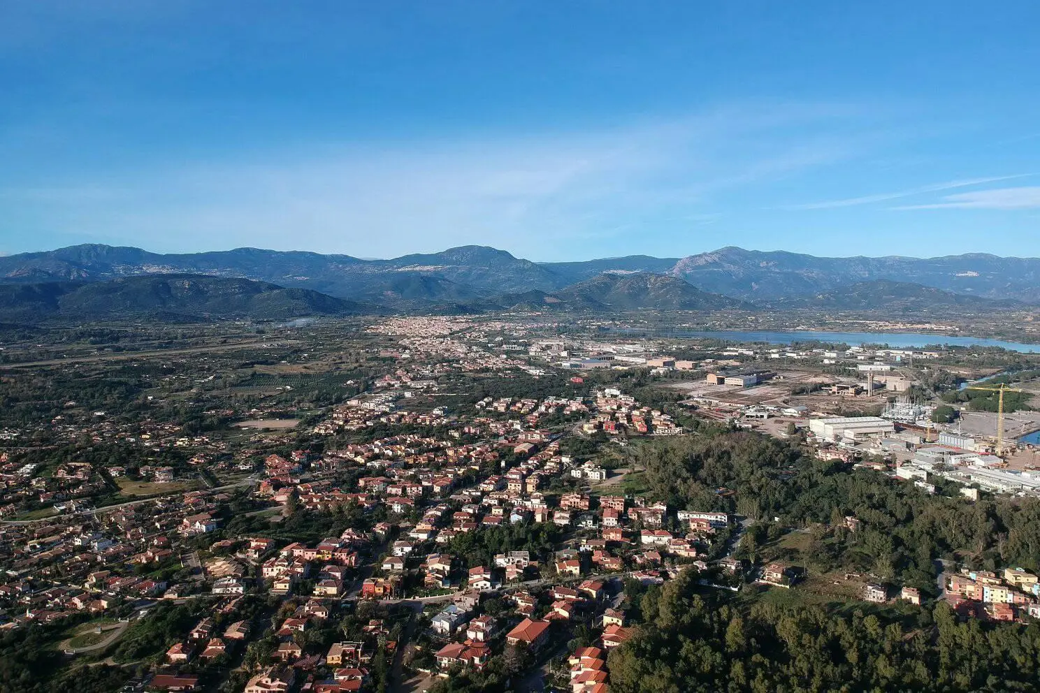 Un panorama di Tortolì