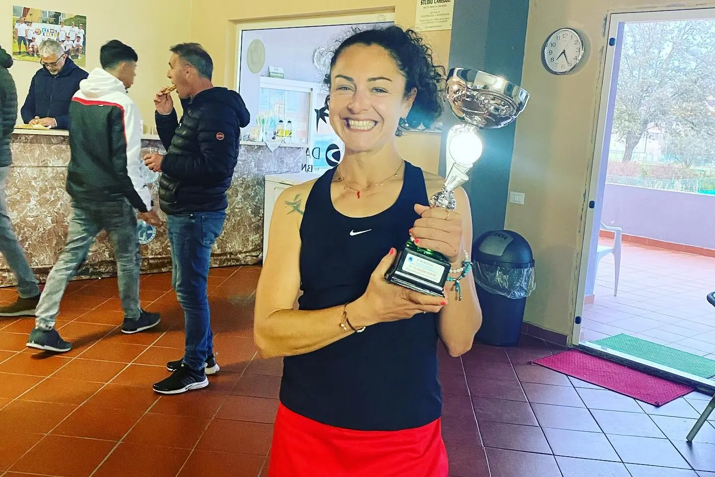 La vincitrice del tabellone femminile Alessandra Pezzulla (foto Antonio Burruni)