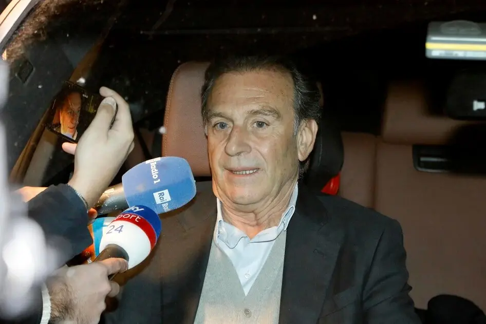 Massimo Cellino, presidente del Brescia ed ex patron del Cagliari (foto Ansa)