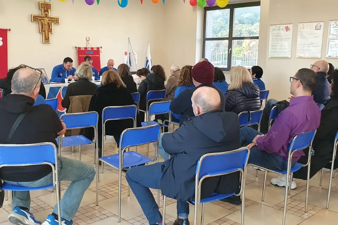 L'assemblea dell'Avis (foto Ronchi)