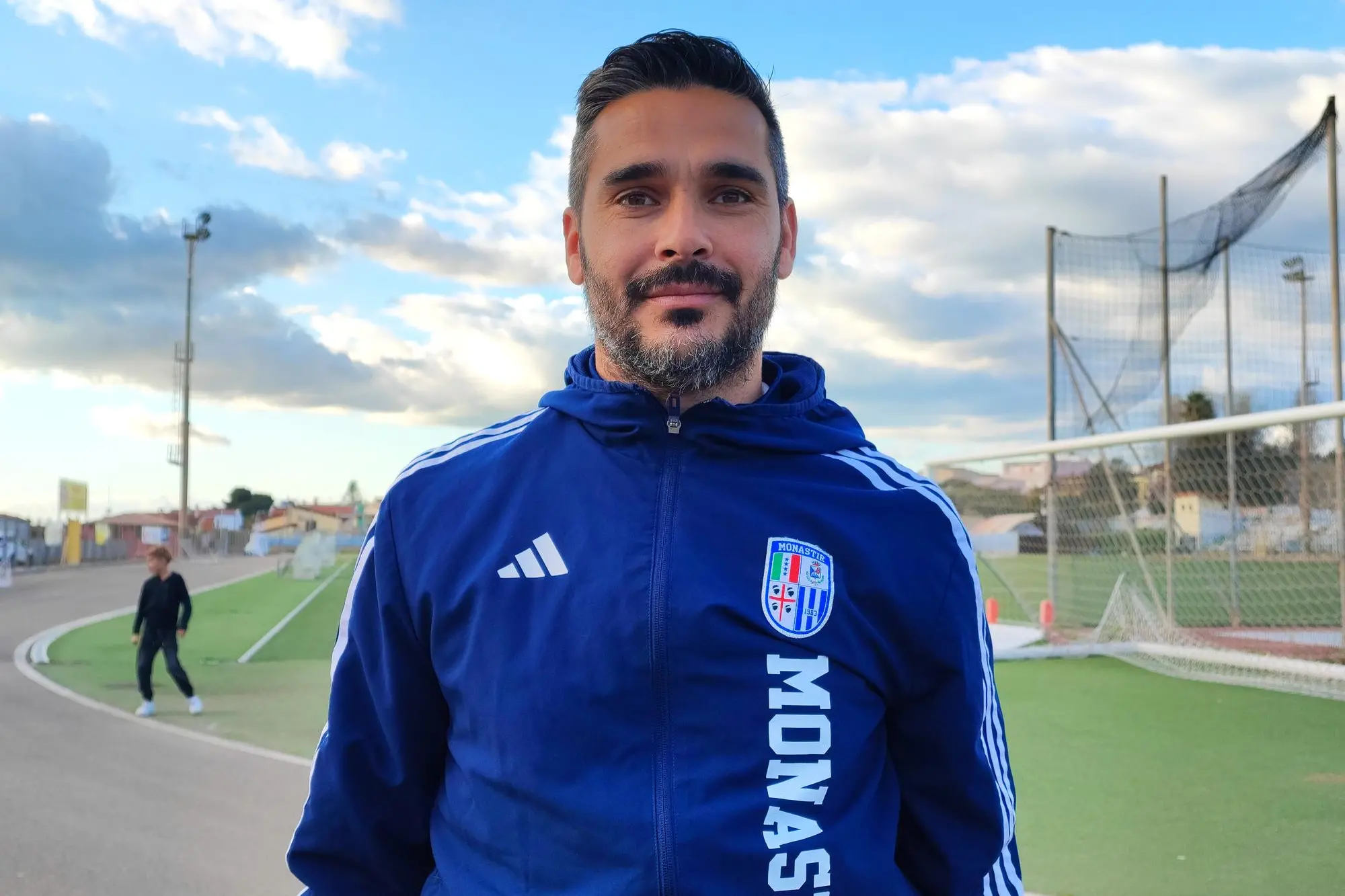 Marcello Angheleddu, allenatore del Monastir (foto Accardi)