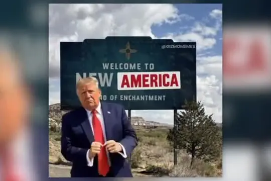 Usa, Trump: mi piace idea di cambiare New Mexico con 'New America'