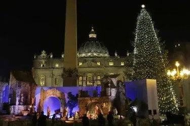Natale in piazza San Pietro (foto simbolo)