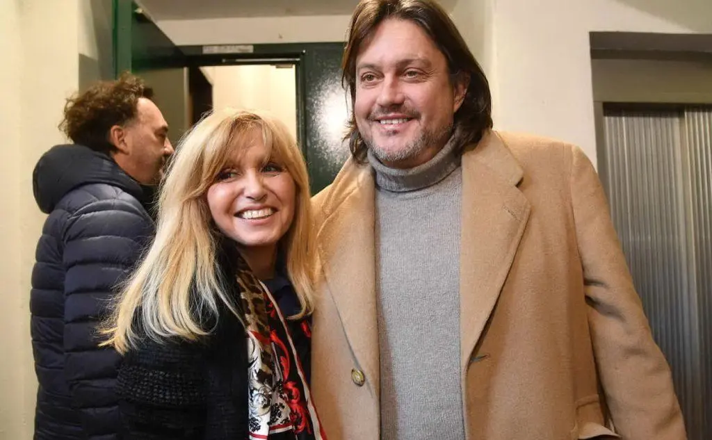 Con Cristiano De André (foto Ansa e Wikipedia)