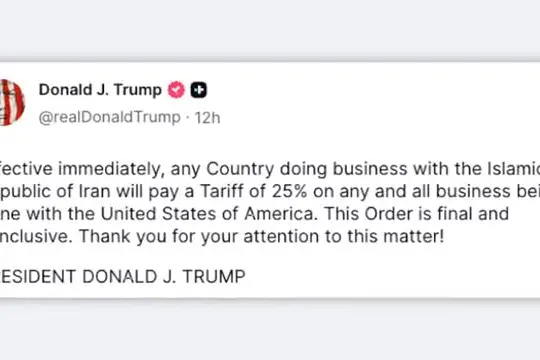 Iran, Pechino risponde alle minacce di Trump sui dazi