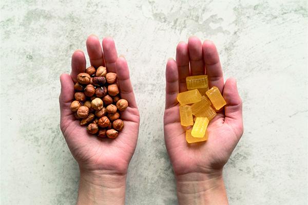 La differenza tra nutrienti della dieta e degli integratori