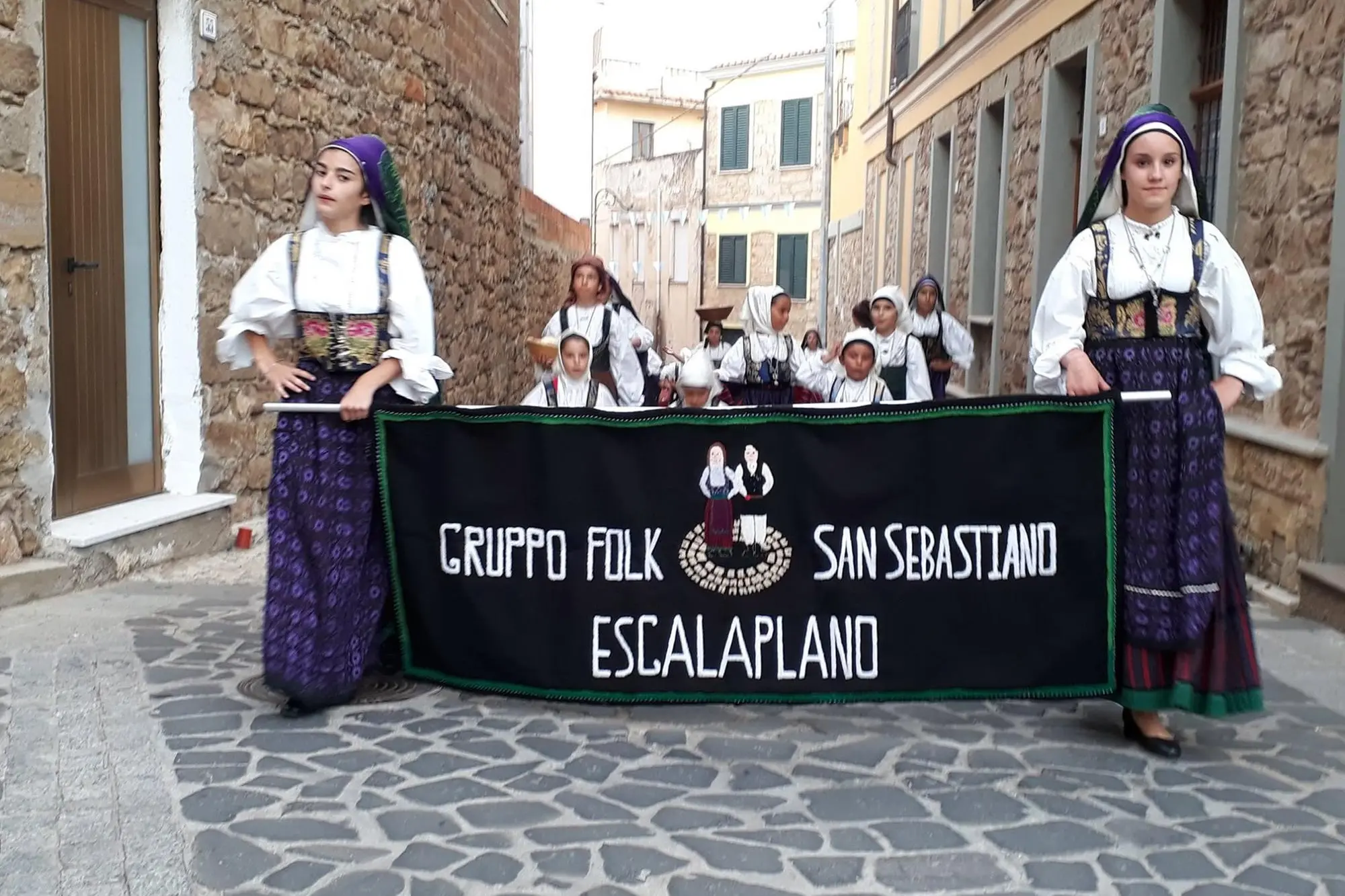 Il gruppo folk di Escalaplano