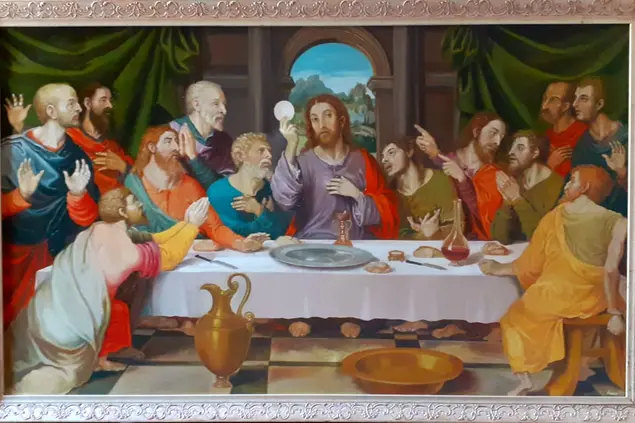 Una delle opere in mostra (foto Joseph Pintus)