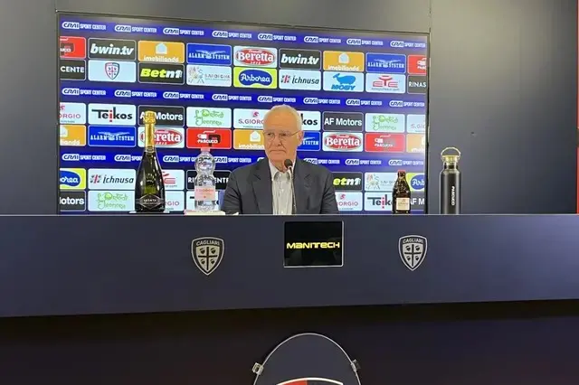 Claudio Ranieri oggi in conferenza stampa (foto Gaggini)