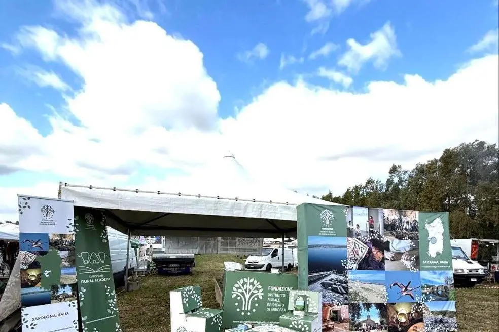 Lo stand (foto concessa)