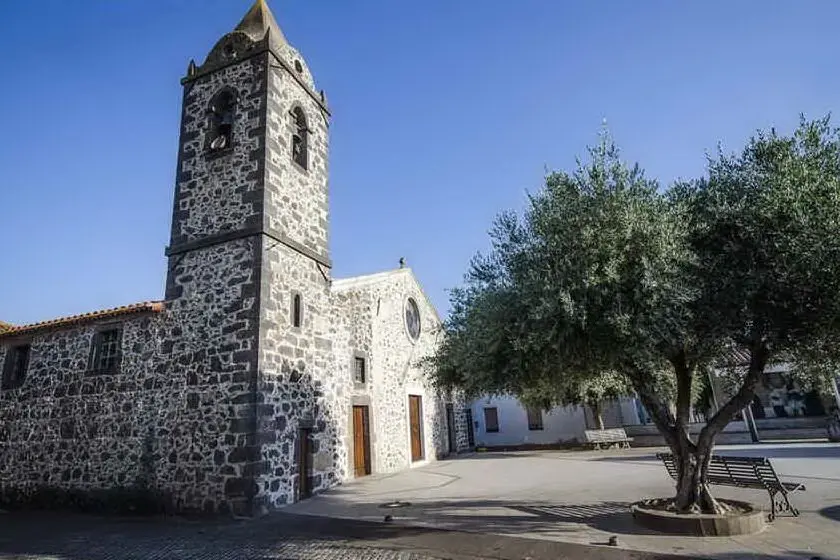 La chiesa di San Gregorio Magno (Archivio L'Unione Sarda - Pala)